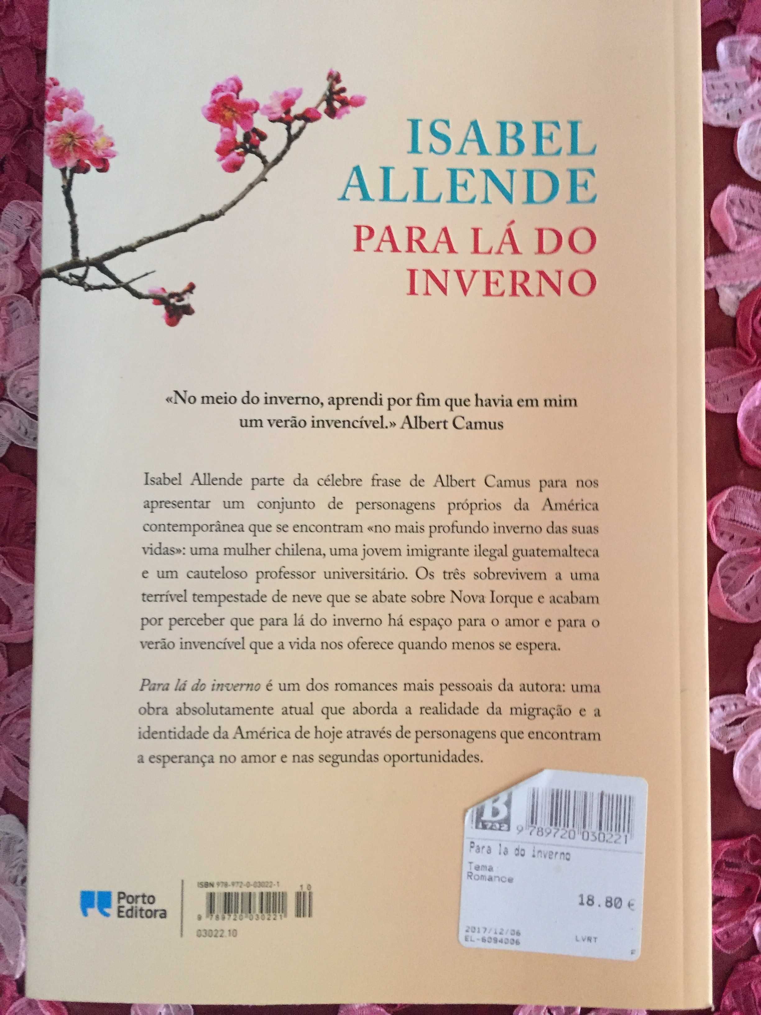 Para Lá do Inverno - Isabel Allende