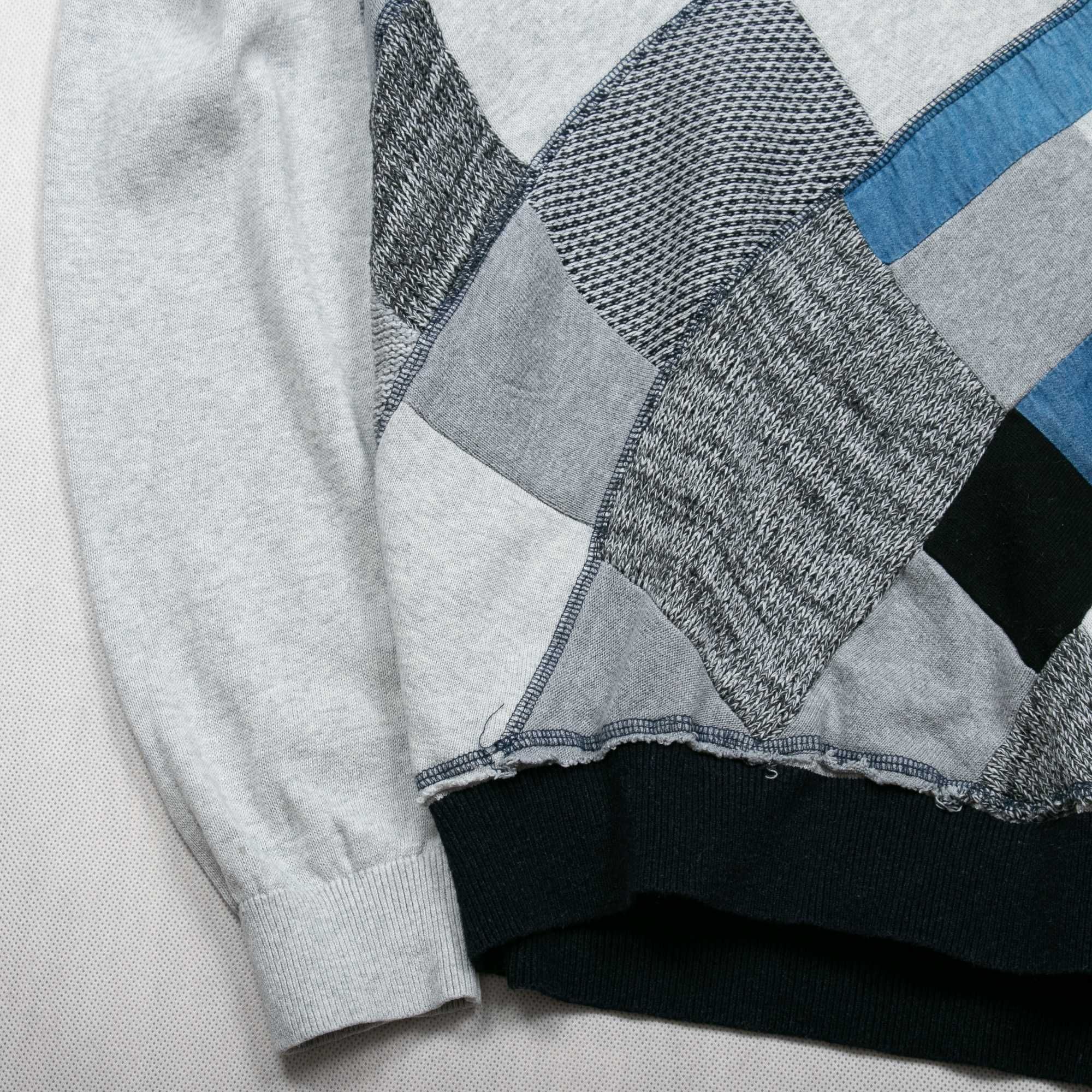 Desigual Atypical Wear patchwork sweter M