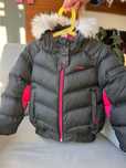 Wodoodporna Narciarska Kurtka Puchowa Decathlon Wedze Rozm. 98-104 cm