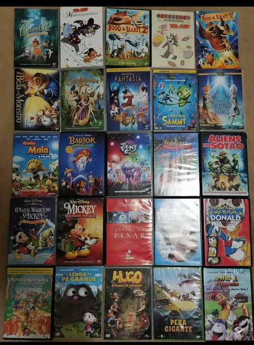 DVD´s originais Disney + DreamWorks