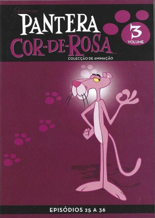 Pantera Cor de Rosa - - - Animação - - - - - 10 X DVD