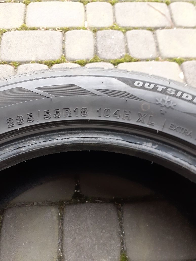 Opony zimowe Zeetex 235/55 R 18 używane  stan bdb