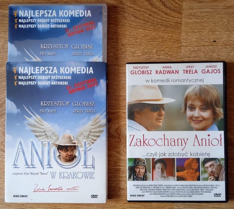 Film polski Zakochany Anioł + Anioł w Krakowie DVD
