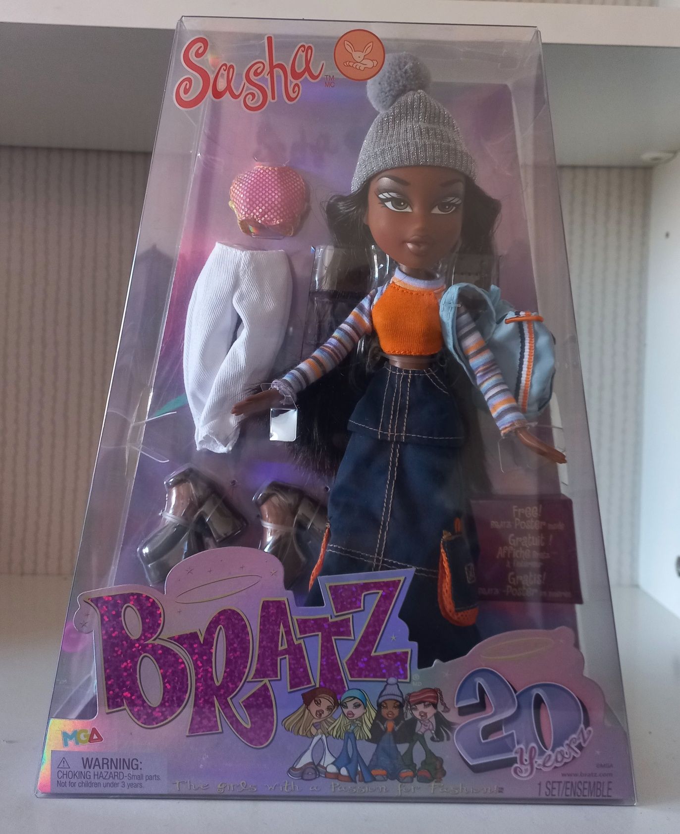 Boneca Bratz Sasha. NOVA!