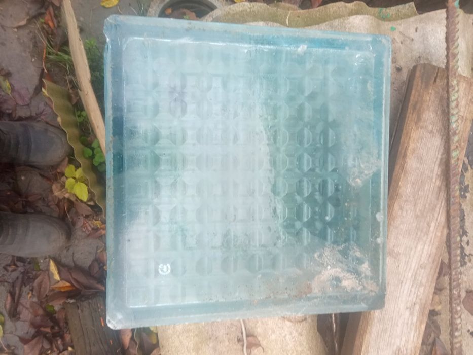 Склоблок після демонтажу