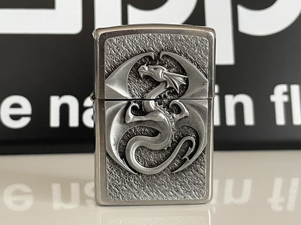 Zapalniczka Zippo Anne Stokes Dragon 3D Emblem