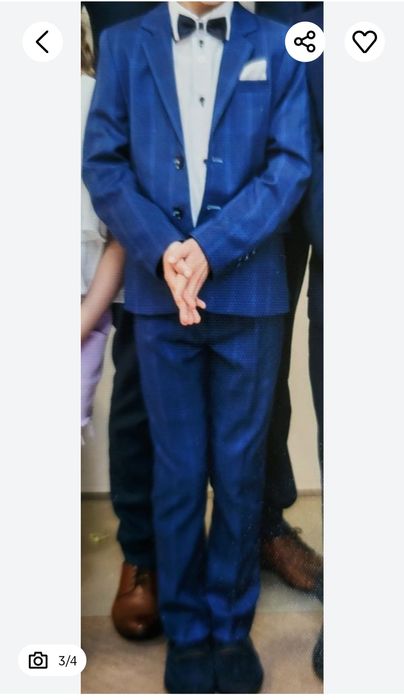 Garnitur  komunijny  rozmiar 134, S