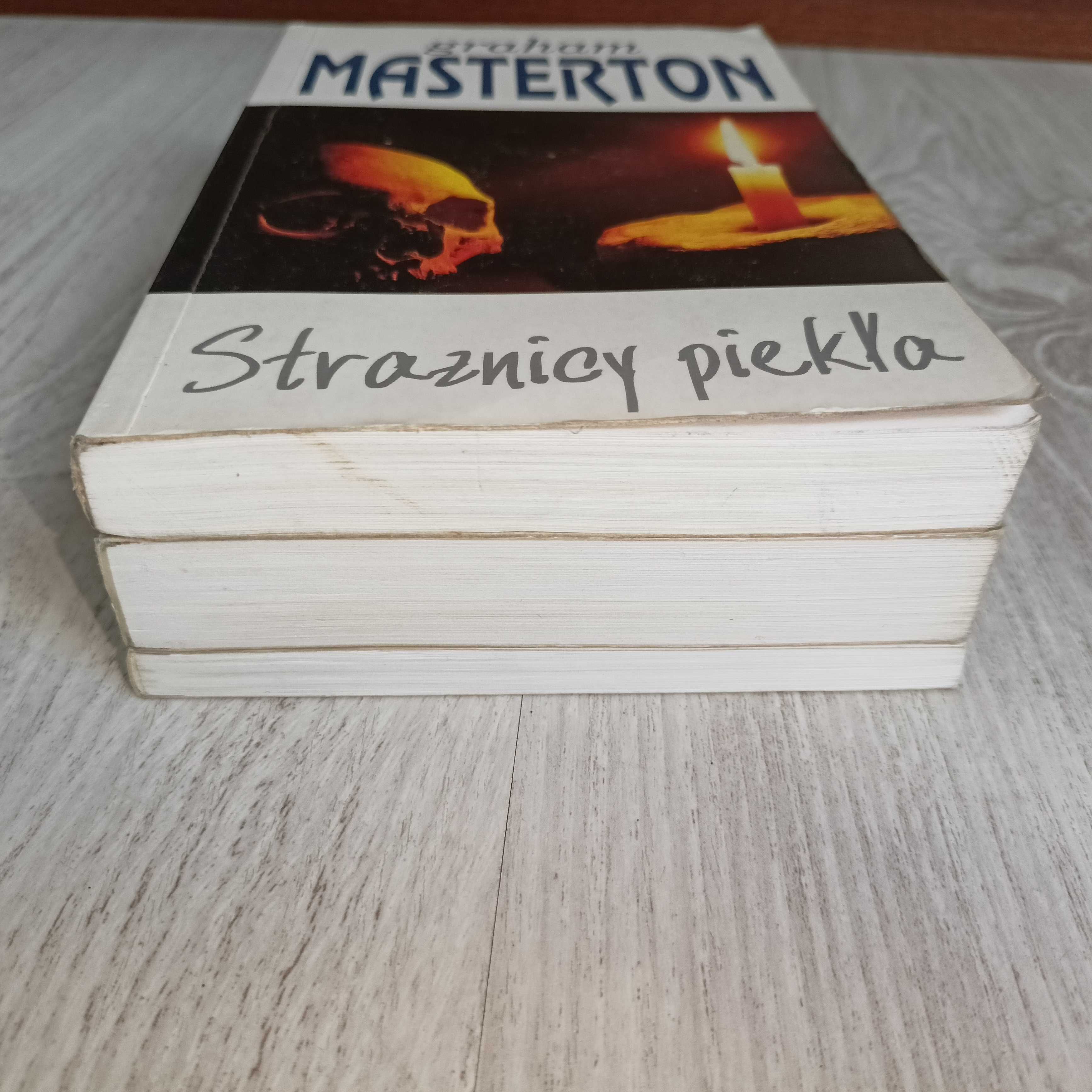 Graham Masterton Strażnicy piekła Szatańskie włosy Muzyka z zaświatów