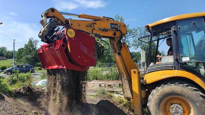 Oryginalna łyżka przesiewająca Rotastar do koparki 4-9 ton