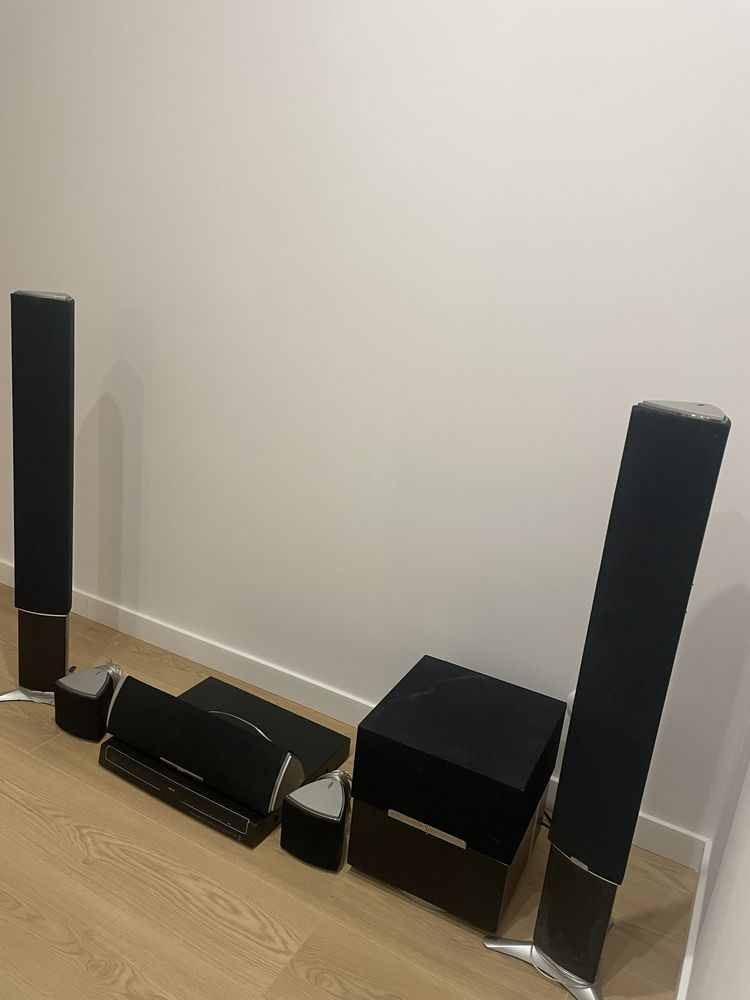 Zesta kina domowego JAMO 5+1 SUBWOOFER amplituner Głośniki