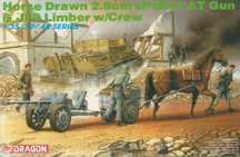 Modelismo Dragon 1:35 Horse Drawn 2.8cm sPzB41 AT Gun