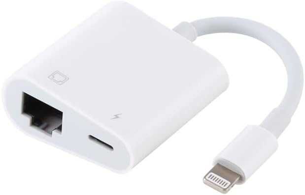 AVEKI NK-1035 Przejściówka Lightning do RJ45 Ethernet LAN iPhone iPad