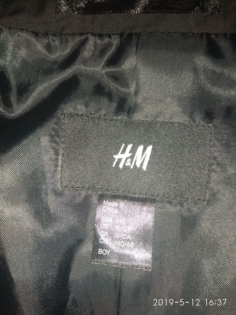 Пиджак школа H&M 10-11 лет