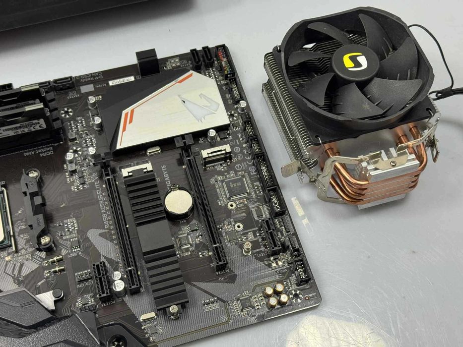 Zestaw Aorus B450 Elite V2 Ryzen 5 5600 + cooler + 16GB DDR4 3600 MHz