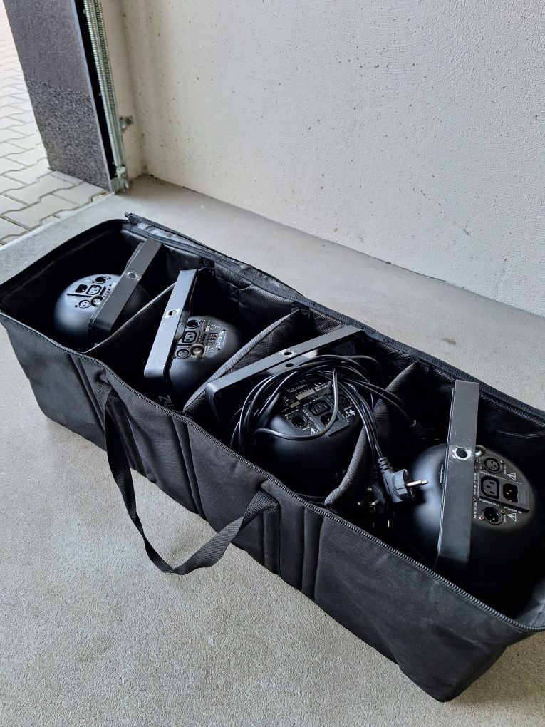 Lampy Estradowe BeamZ Led Par 4szt + pokrowiec