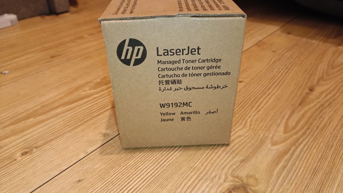 Nowy Toner HP W9192MC Yellow HP E77825 E77822 E77830