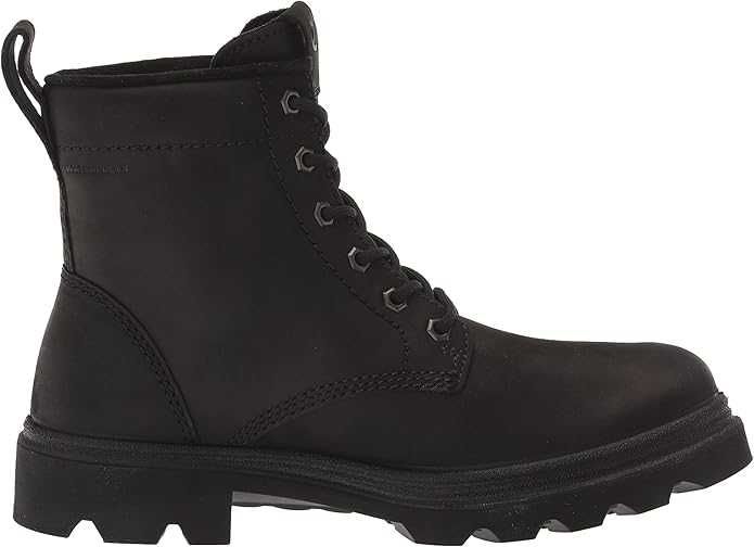 Ecco Grainer damskie botki trapery nubuk czarne 40