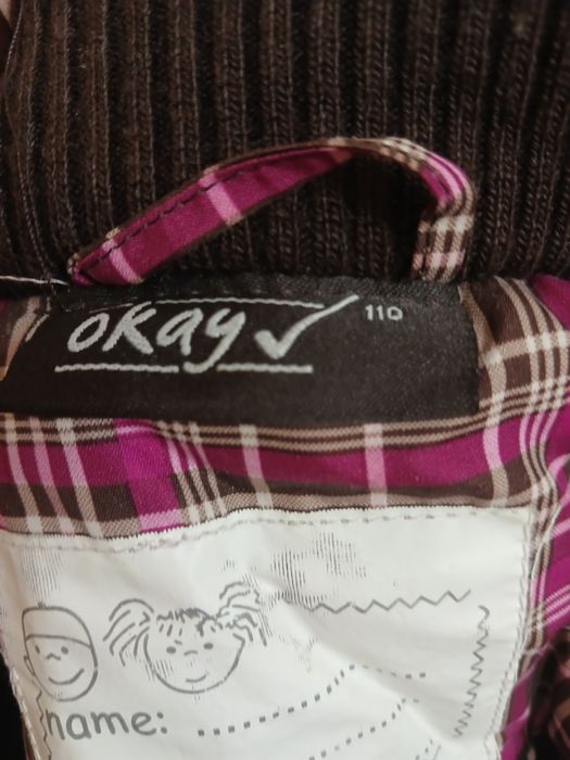 Куртка для дівчинки 110 см