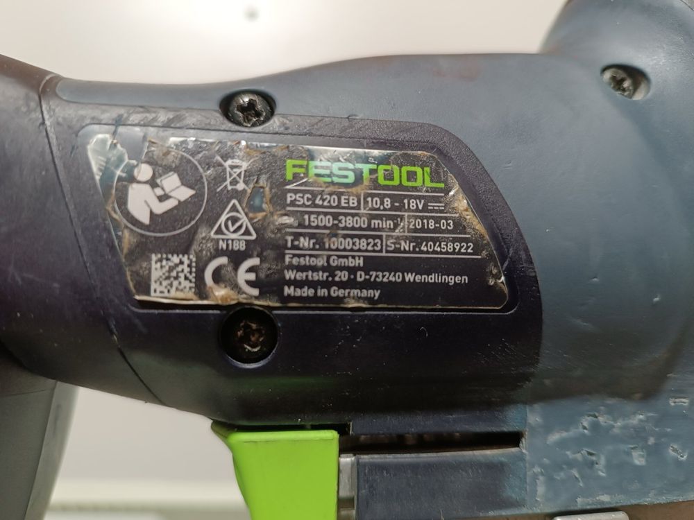 Festool PSC 420 лобзик акумуляторний фестул