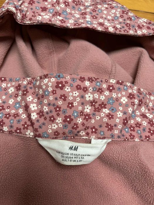 Kurtka softshellowa H&M rozmiar 122/128 – bardzo dobry stan