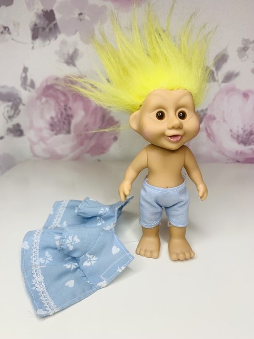 Troll Applause, Russ, vintage zabawka