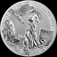 Lady Germania – Germania Mint 2023 – 2 Onças Prata .9999