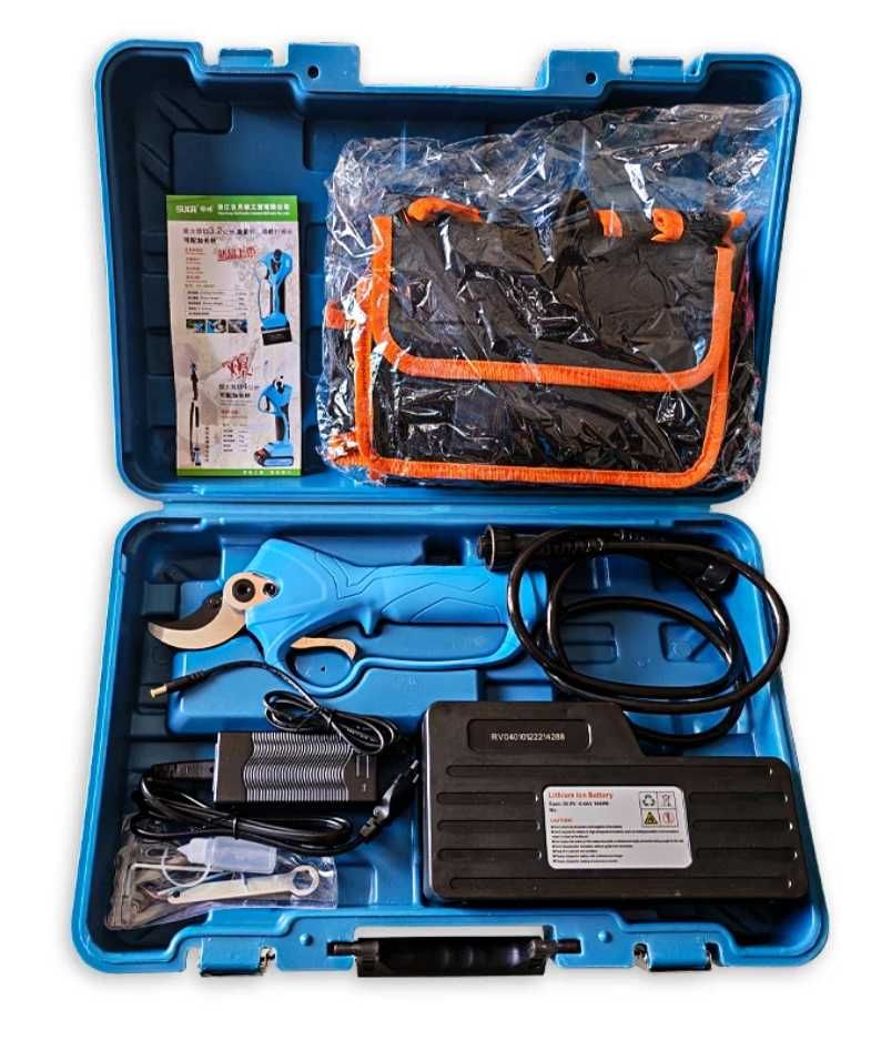 Fujiwara 3608 sekator akumulatorowy 900g, 36V 20-40mm bateria 8-10h