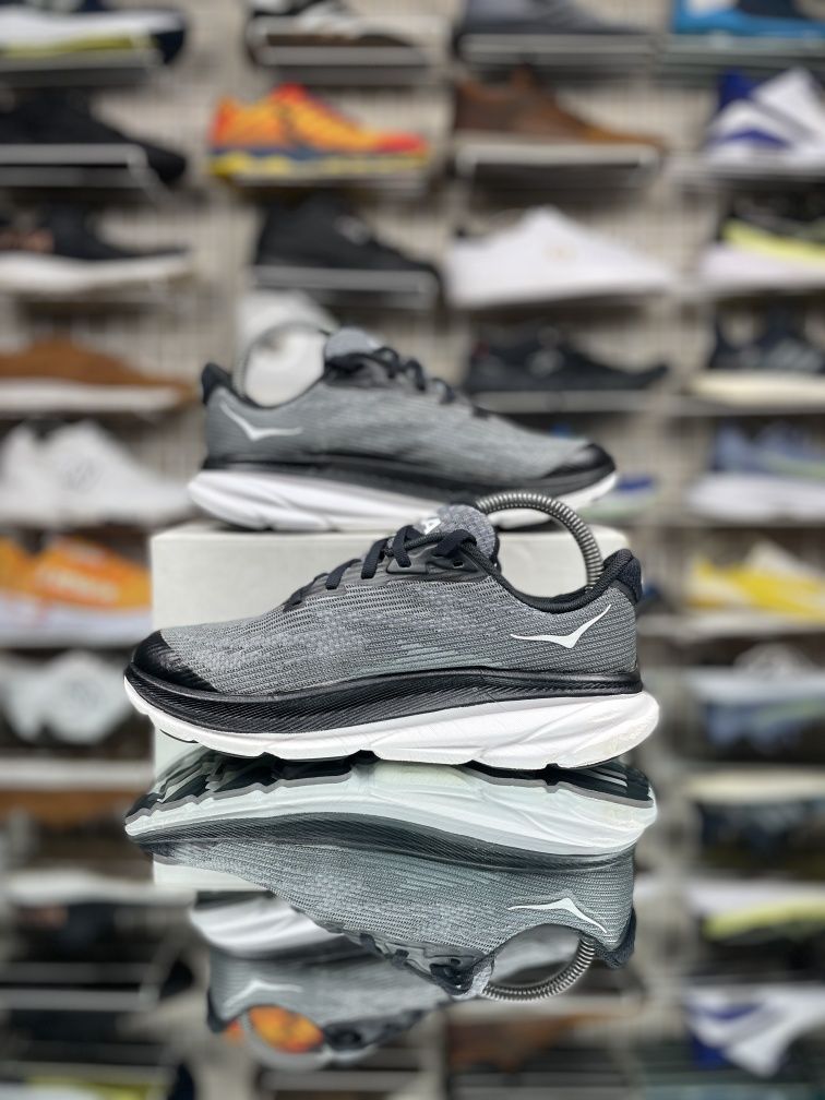 Кроссовки Hoka One One Clifton 9 Размер 38 Серые Мягкие Летние