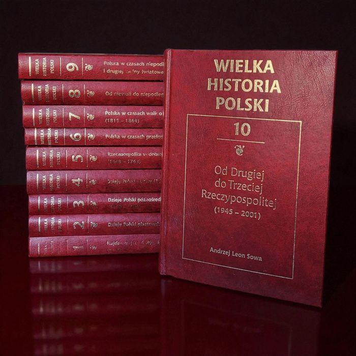 Książki tom komplet zestaw wielka historia Polski