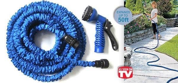 Садовий шланг Magic Hose 75 метрів з розпилювачем для поливу X-Hose
