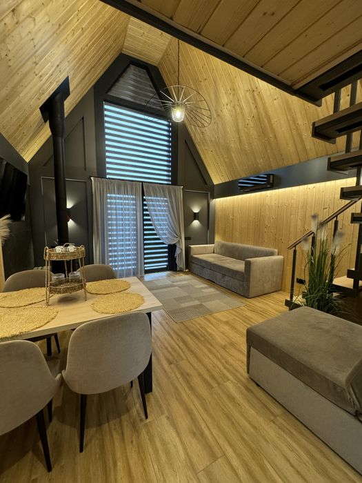 Аренда дома с чаном и камином .