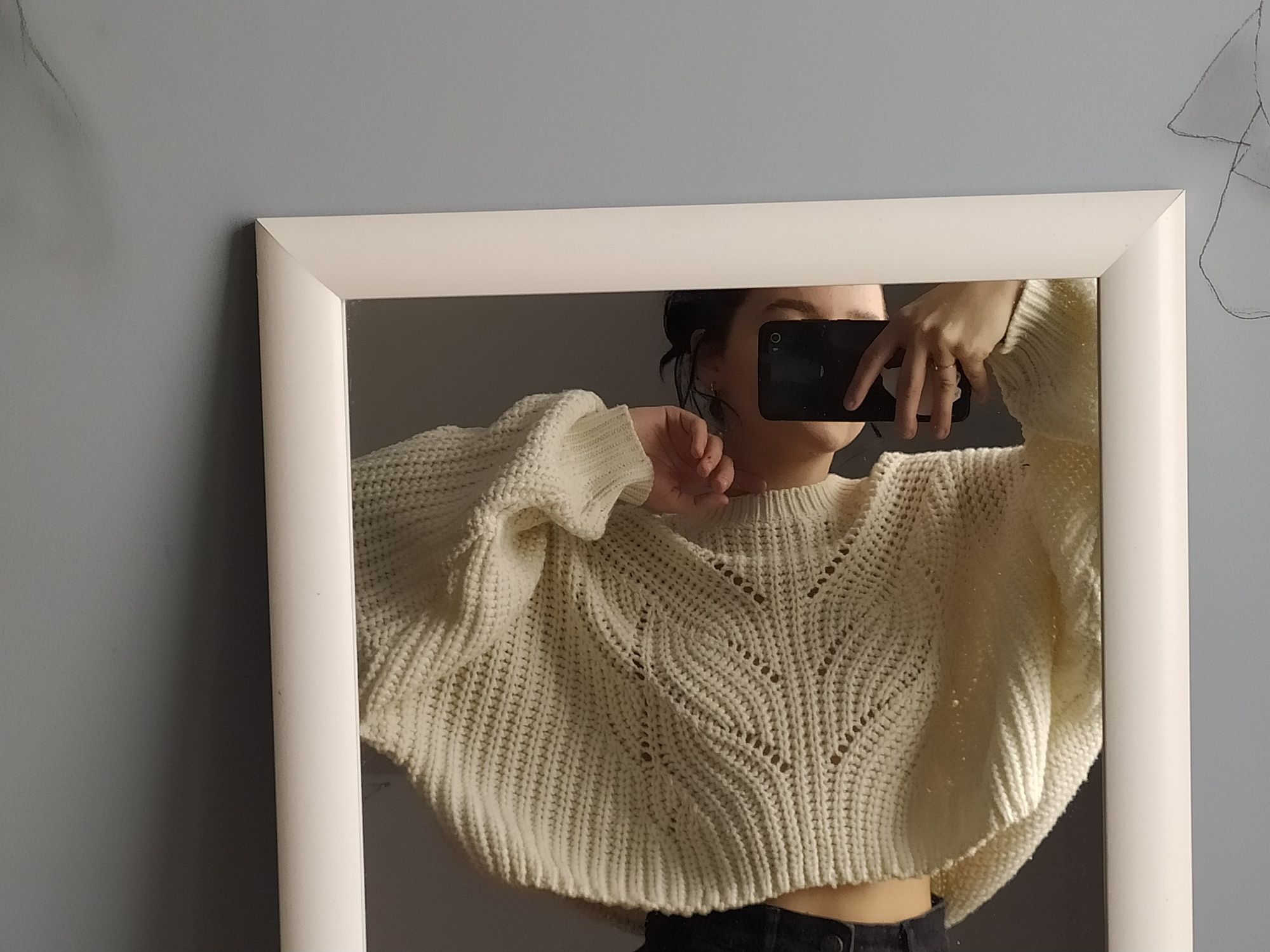 Sweterek oversize