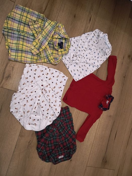 Koszule dla chłopca rozm 98, świąteczne