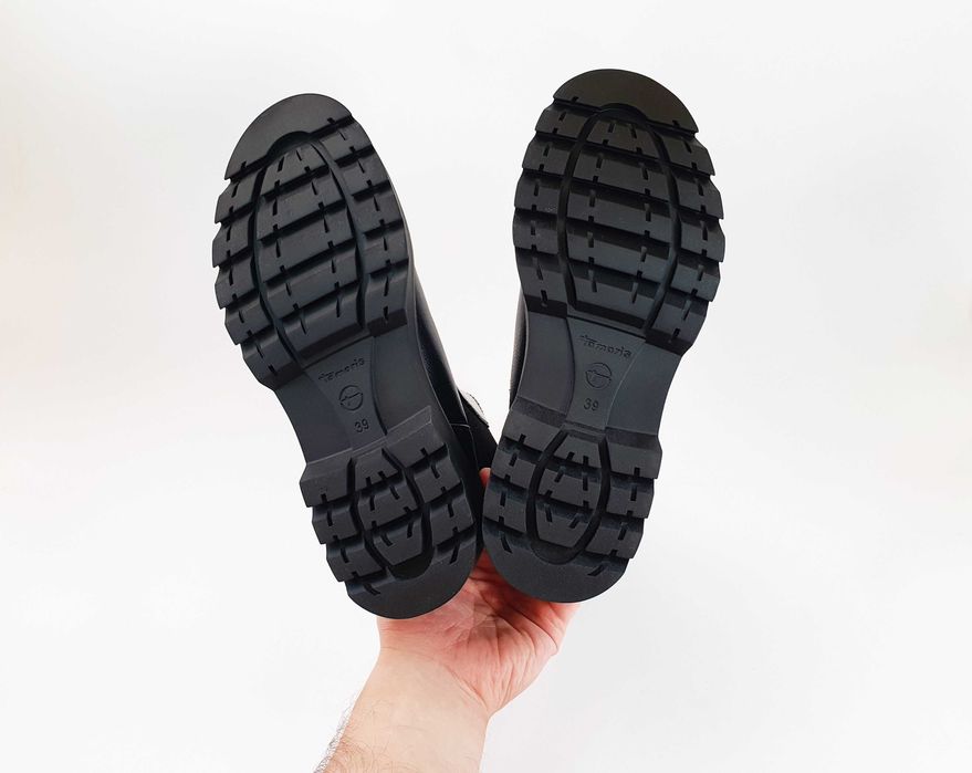 Жіночі черевики челсі Tamaris 39 25 см 8.5 US чорні