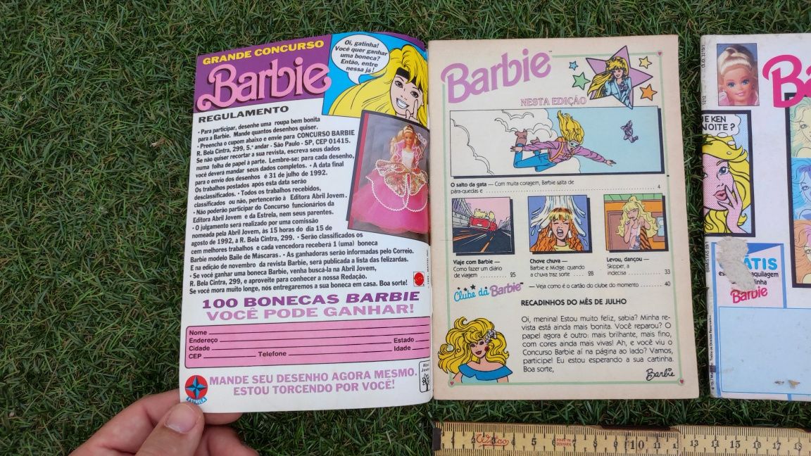 Barbie Banda Desenhada Vintage