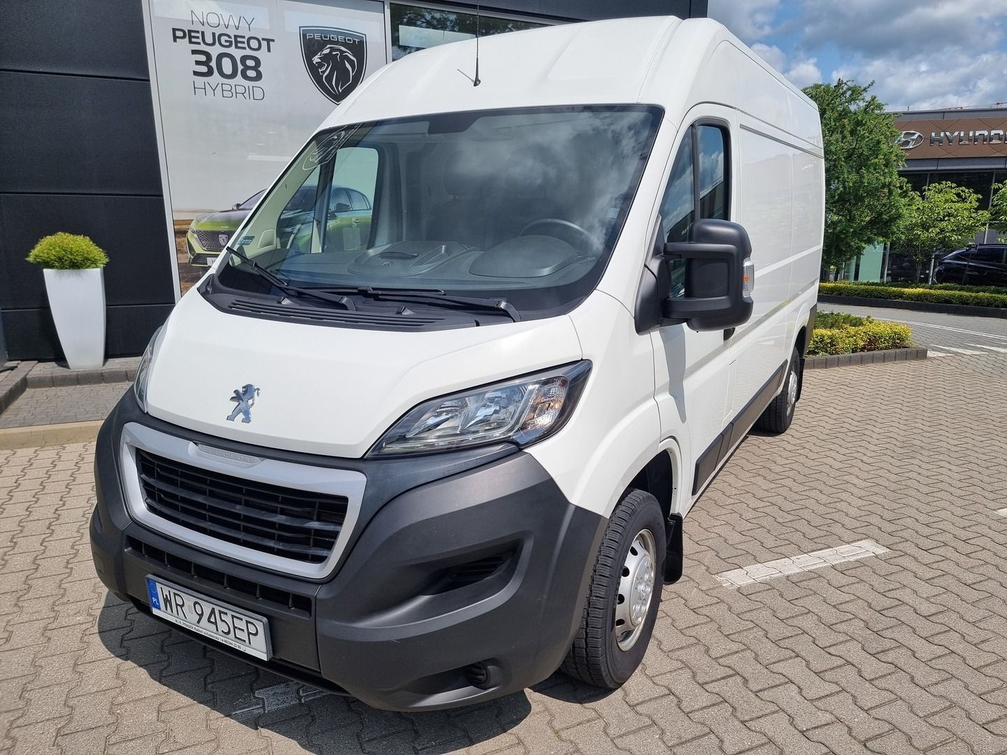 Peugeot Boxer  335 BlueHDi L2H2 Pro, salon PL, ASO, FV23%, I wł, klima, bluetooth
