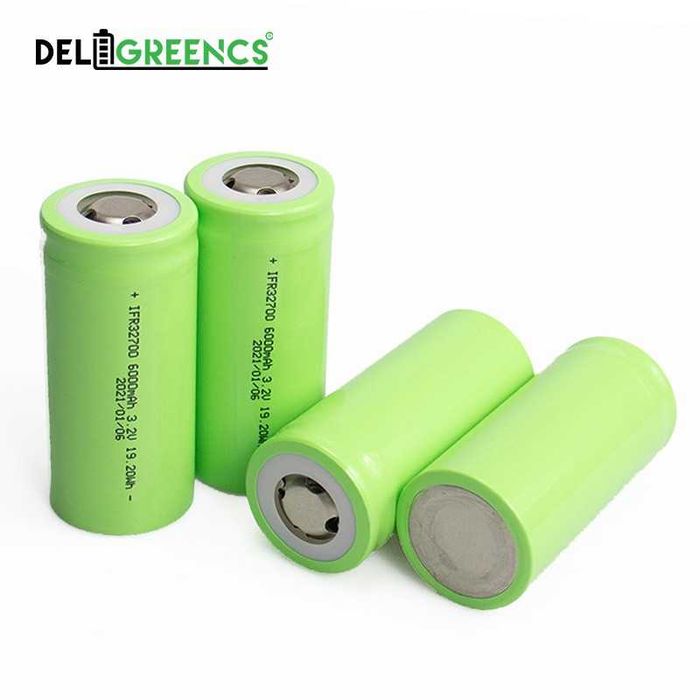 Акумулятори високого струму LiFePO4 32700 3.2V 6000mAh 3C 18A Daly