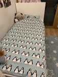 Cama solteiro ikea  malm + Estrado de ripas, 90x200 cm