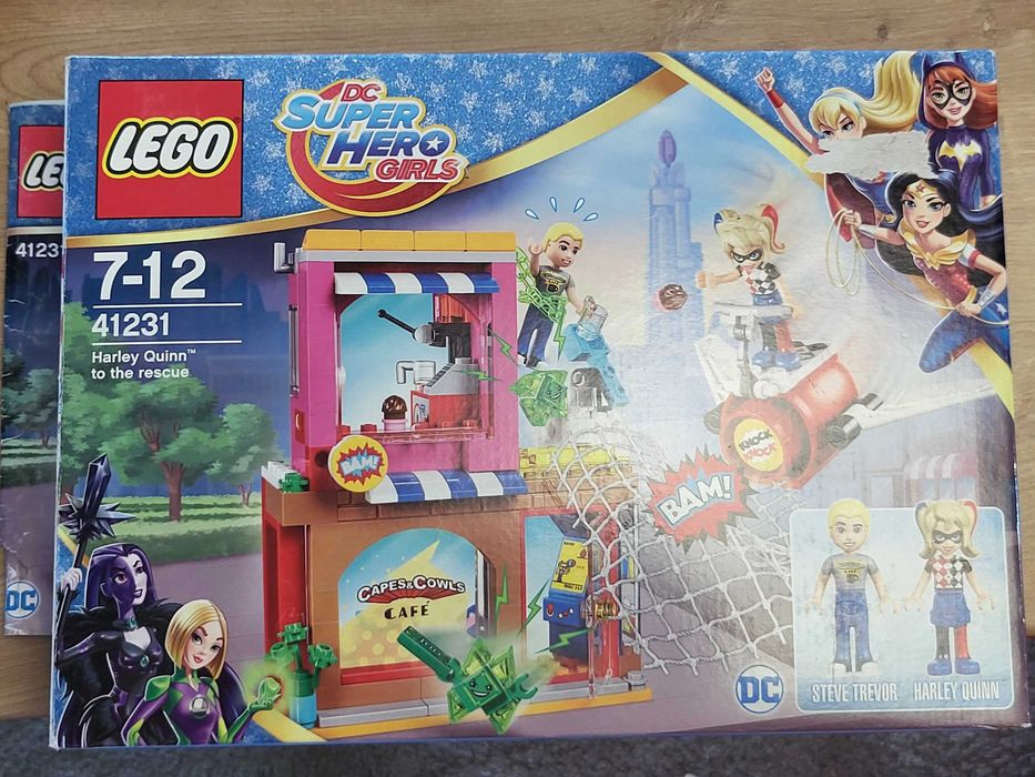 Lego Harley Quinn to the rescue и Lego Lashina Tank