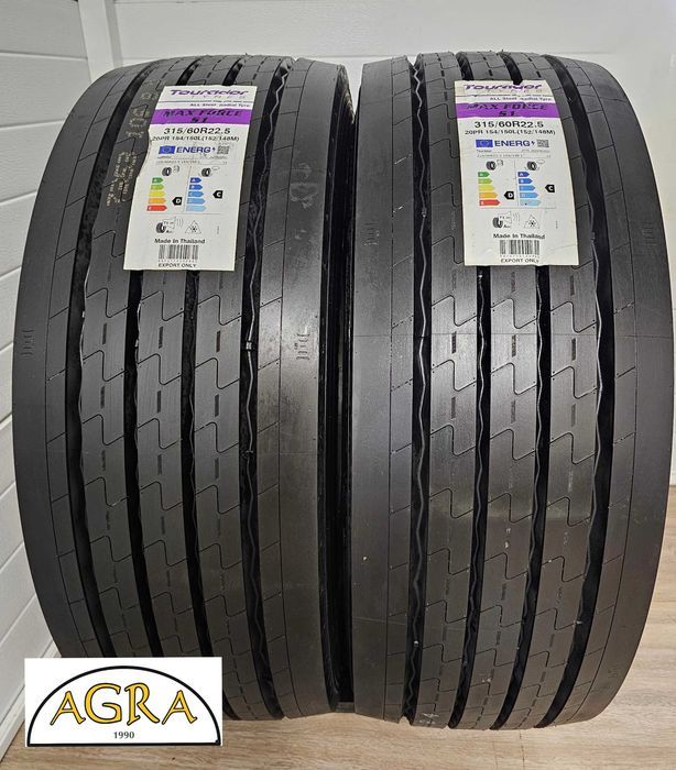 315/60R22.5 TOURADOR opona nowa opony MEGA przód prowadząca MOCNA