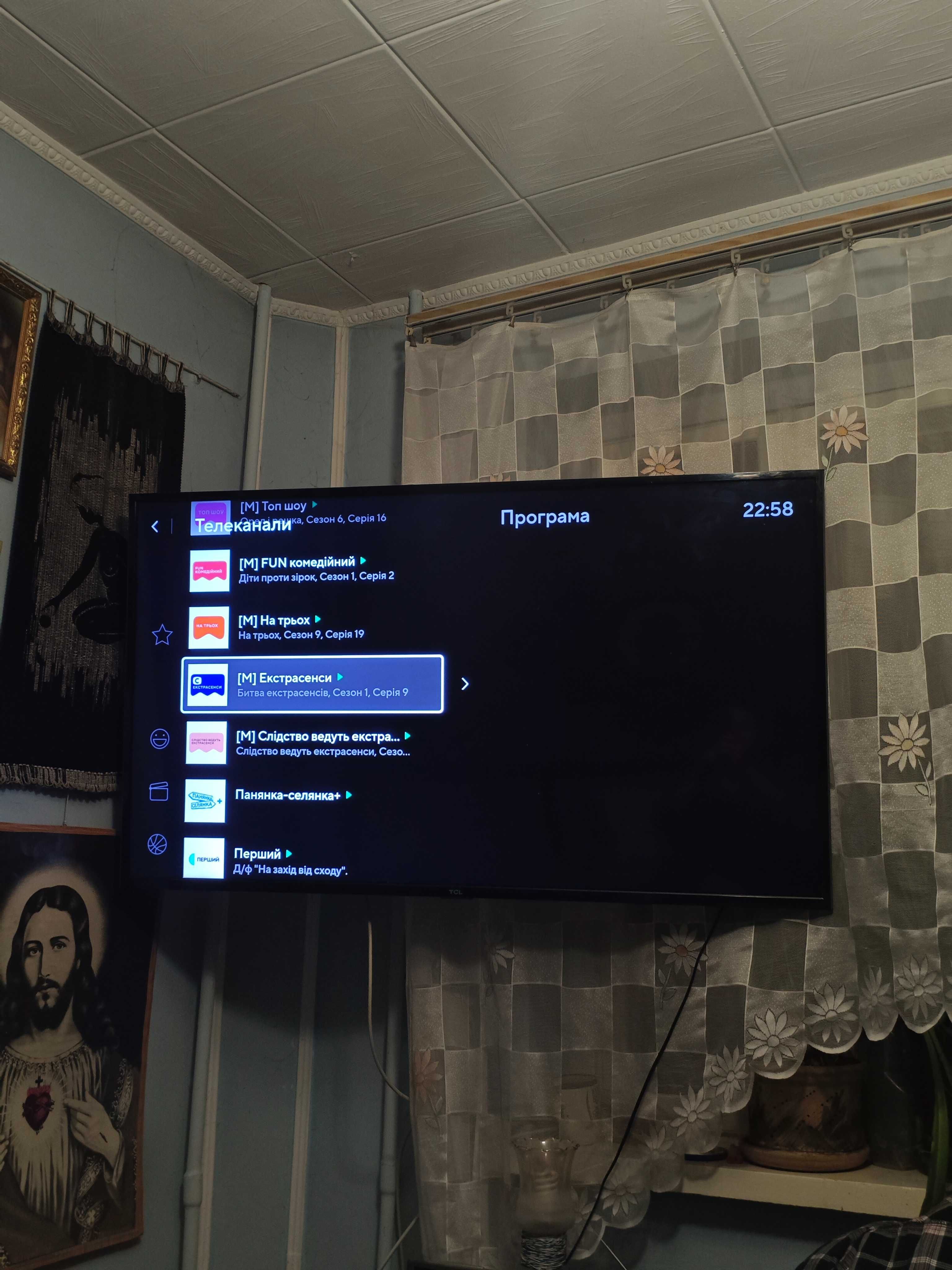 TCL u55p6006 телевізор 55 дюймів 4K smart tv
