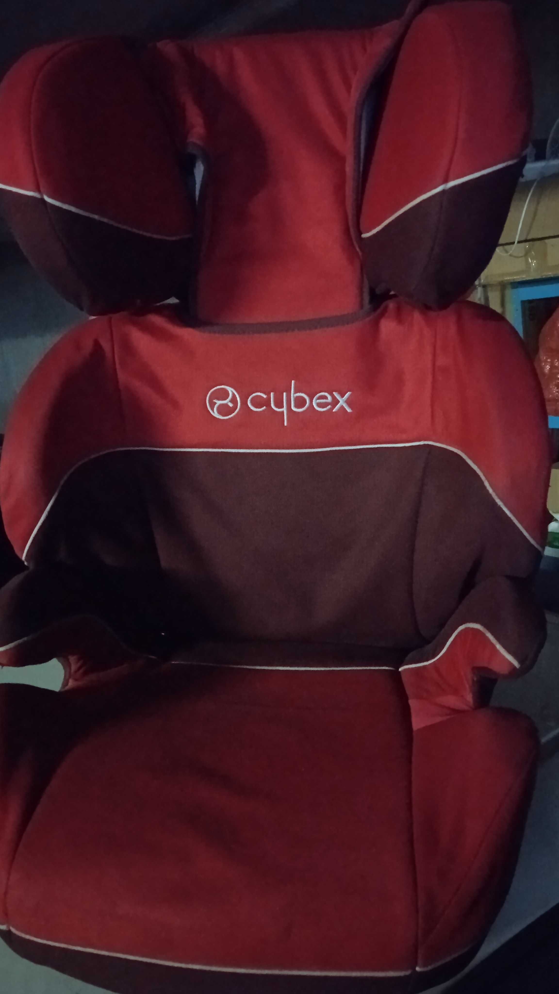 Fotelik 15-36 kg cybex czerwony