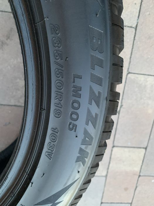 Зимові шини(резина) 235/50 R19 “Bridgestone” Blizzak LM005 - 2шт.