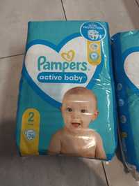 Pampers active baby 2 76 szt