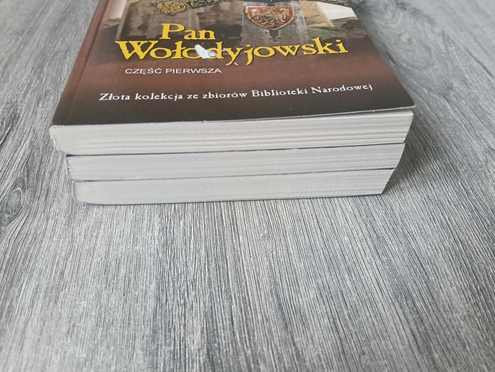 Henryk Sienkiewicz Pan Wołodyjowski 3 tomy