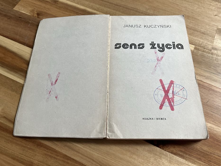 Sens życia Janusz Kuczyński