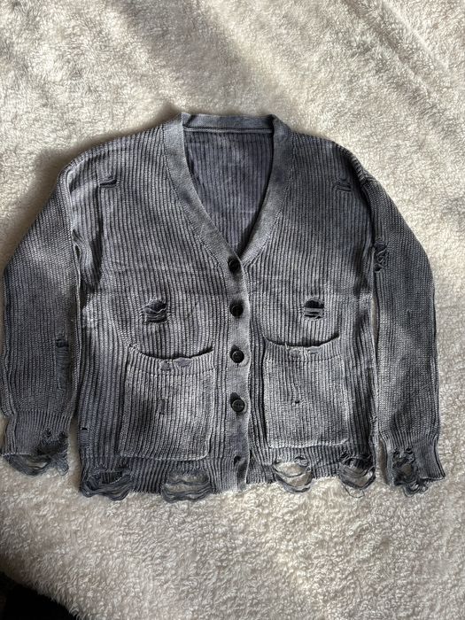 Кардиган рванка, тредового кольору. Розмір оверсайз.