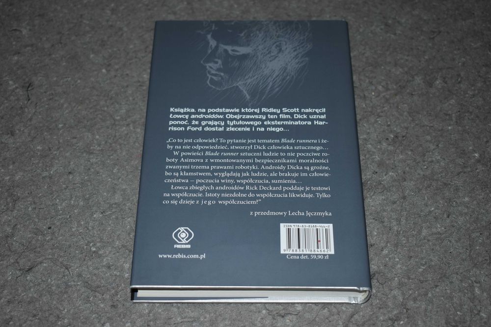 Blade Runner - Philip K. Dick wyd Rebis twarda oprawa