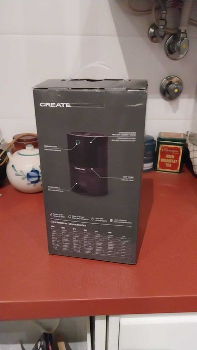 Mini Desumidificador CREATE DRYPLUS | 600 ml - Preto