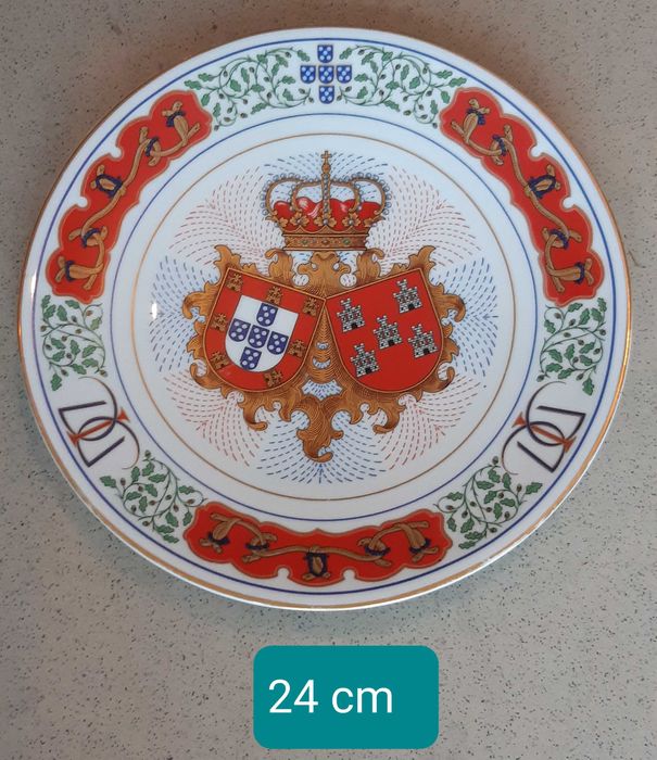 Lindo Prato comemorativo do Casamento do Duque de Bragança